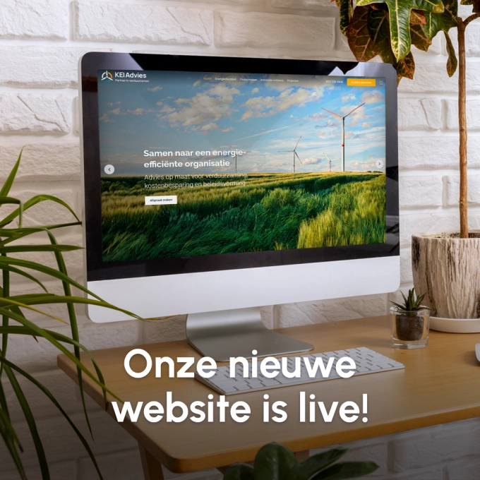 Nieuwe webisite live!