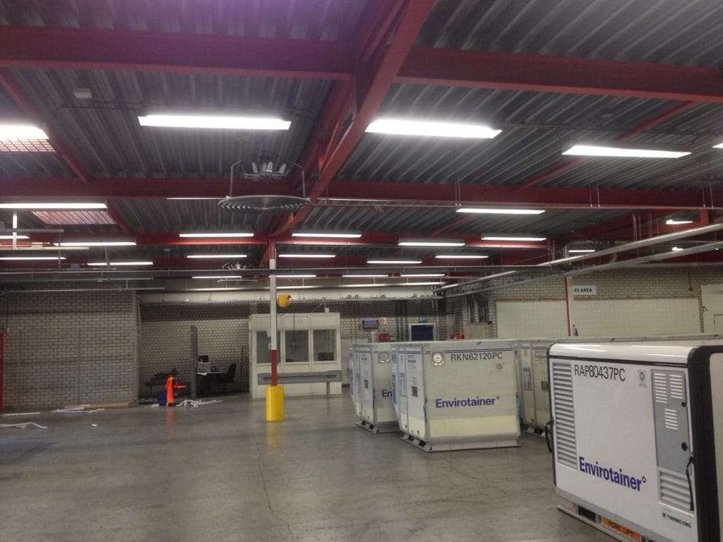 Vervanging verlichting bedrijfshal voor LED